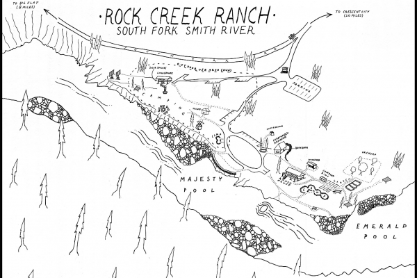 Rock Creek Ranch Grounds Map